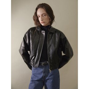 [2oz] Vegan Leather Bomber Jacket_[2COLOR]