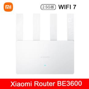 공유기 샤오미 라우터 BE3600 2.5G 와이파이 7 2.4/5GHz 듀얼  메쉬 160MHz 3570Mbps 네트워크 속도 리피터