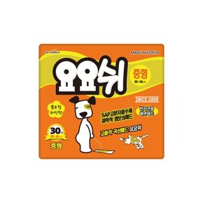 요요쉬 패드 중형 30매 플로랄와인향 /애견배변패드