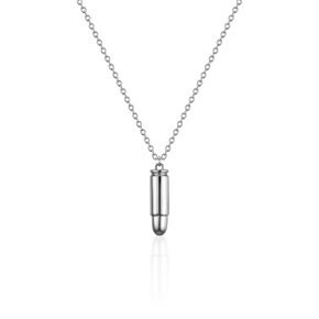 TALISMAN BULLET PENDANT 18K WHITE GOLD / 22022036145