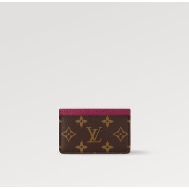 LOUIS VUITTON 여성 카드지갑 모노그램 푸시아 카드홀더 M60703 M60703