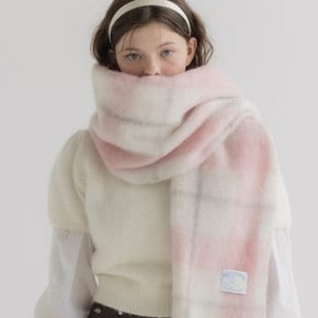 RENNYRENNIE FAIRY COTTON CHECK MUFFLER [FAIRY RIBBON] - FAIRY 코튼 체크 머플러 (M003FR)