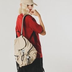 mini ver. flap backpack _ Beige