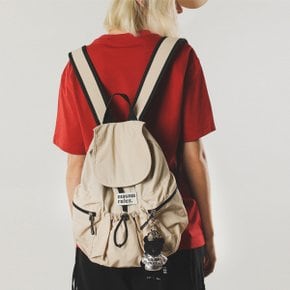 mini ver. flap backpack _ Beige