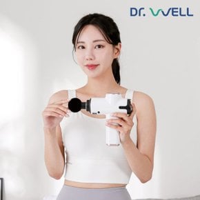 엔젤 드릴건 마사지건 안마기 마사지기 DR-2200 (화이트) (파우치 포함)