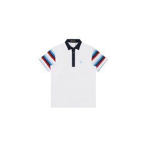 G4MS22K33-SNO  남성 골프웨어 Offset Stripe Polo T-Shirts