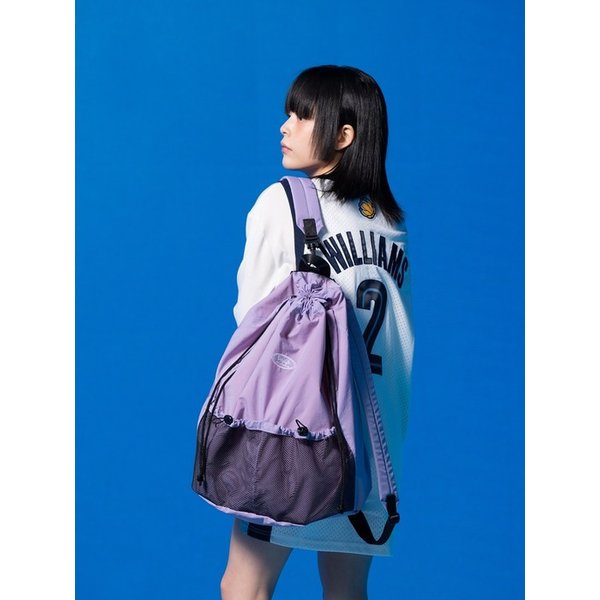 드로우 스트링 백팩 (퍼플)