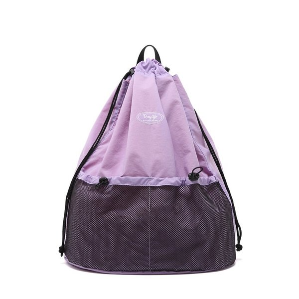 드로우 스트링 백팩 (퍼플)