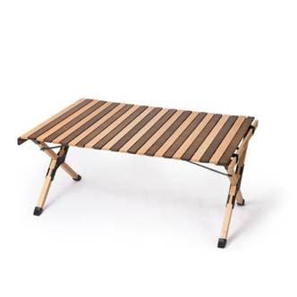 KOVEA 코베아 벨로 우드 롤 테이블 M 접이식 테이블 야외 캠핑용품