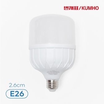 번개표 LED 고와트 전구 30W (E26)