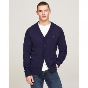 4375038 Tommy Hilfiger Merino Wool Cardigan - Desert Sky