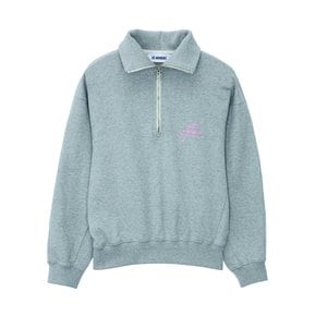 Eve Half Zip _ Grey