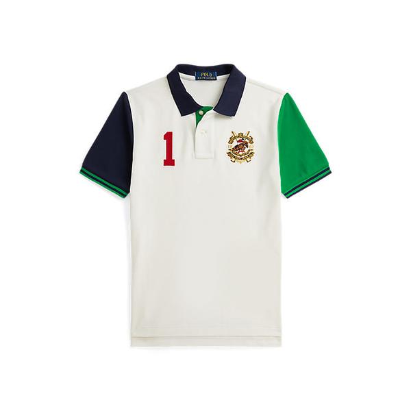 폴로 키즈 남아 8-18세 컬러블록 메시 폴로 셔츠(CWPOKNIY8021661100)