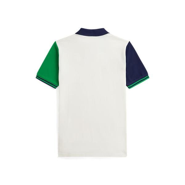 폴로 키즈 남아 8-18세 컬러블록 메시 폴로 셔츠(CWPOKNIY8021661100)