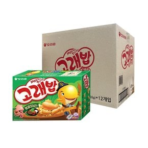 [시선] 오리온 고래밥 볶은양념맛160g x 12곽(1박스)