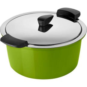 영국 쿤 리콘 냄비 KUHN RIKON Hotpan Serving Casserole Pot 3 Litre/22 cm Green 1767342