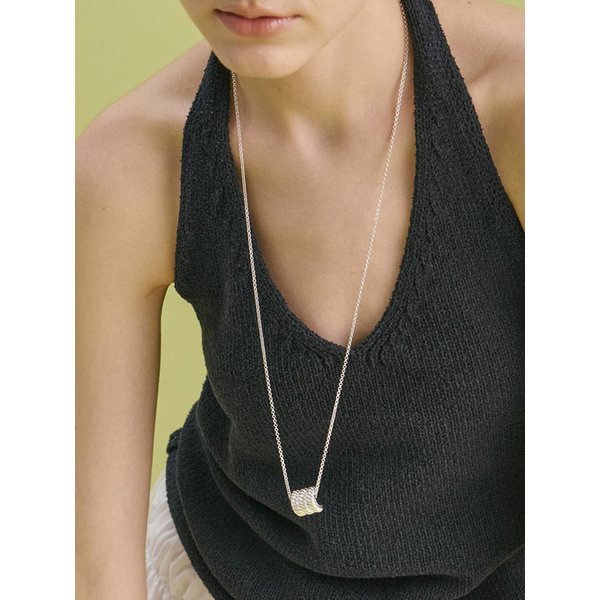 Twist Shell Long Necklace