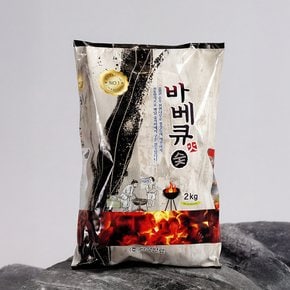 바베큐 숯불 고기 장작숯 천연나무숯 대용량 업소용 2kg