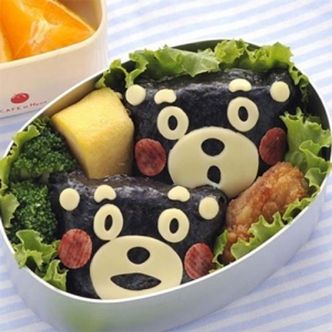  동물 실용적인 주방용품 주먹밥 세트 도시락 캐릭터쿠마몬