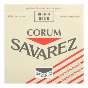 SAVAREZ 504R CORUM Normal tension 클래식 기타 현 사현 장미 현×5개