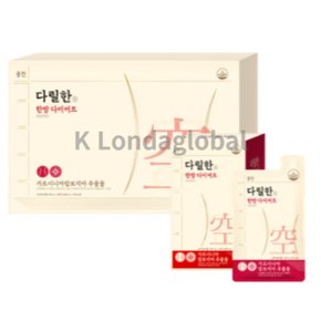 다릴한 공 한방 다이어트 80mL 30포 1박스