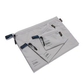 N253AAC550 네이처 3PACK 파우치 L GREY