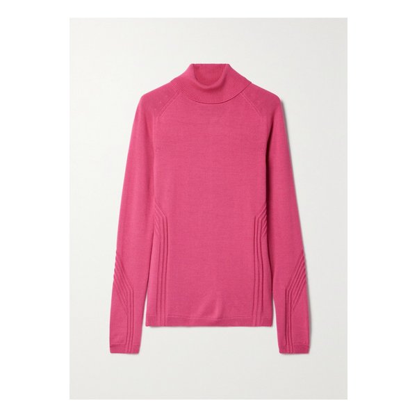 팔케 Knitted Turtleneck Sweater 핑크 43769801098394238