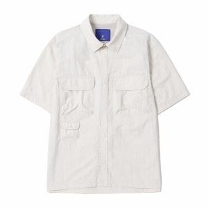 시리즈 [series bleu] MULTI-POCKET HALF SHIRT (SEMI-OVER)_S2SFM24521IVX