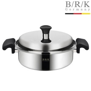 BRK 구르메 통5중 스텐 전골 냄비 24cm/인덕션 겸용