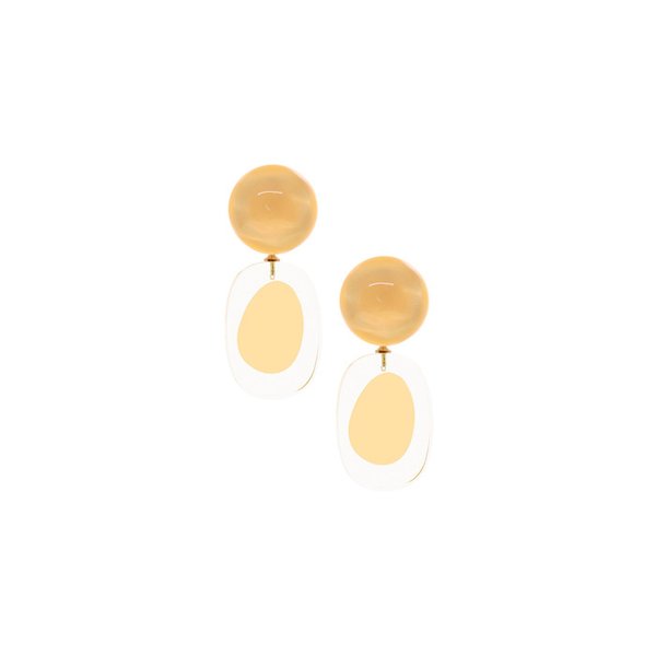 Transparent Dots Earrings