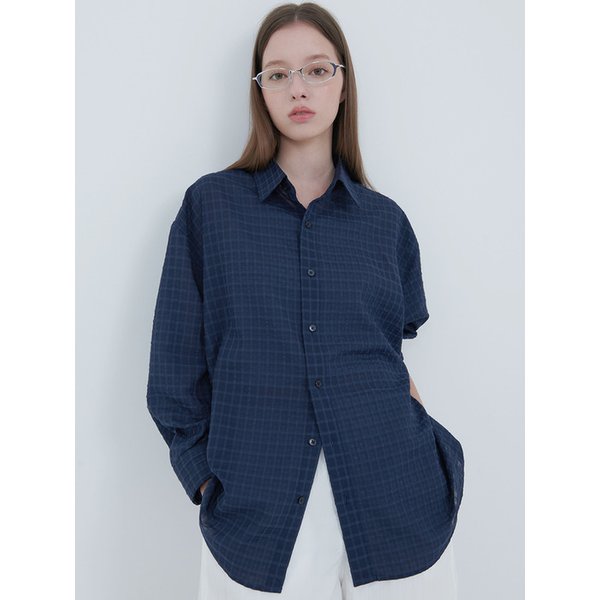 overfit classic check shirt (2color)