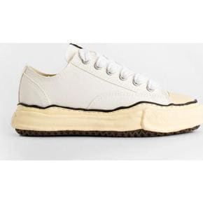25FW 메종 미하라 야스히로 피터슨 VL OG 솔 캔버스 로우탑 A09FW733WHITE