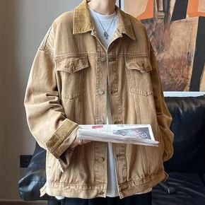 Laufe 남성 데일리 오버핏 데님자켓