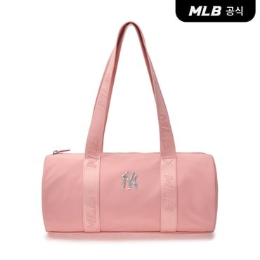 MLB [코리아공식] 베이직 나일론 스포티브 원형 숄더백 NY (Mg.Pink)