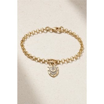 FOUNDRAE 파운드레 프로텍션 미디엄 벨처 18K 골드 다이아몬드 팔찌 46376663162956546