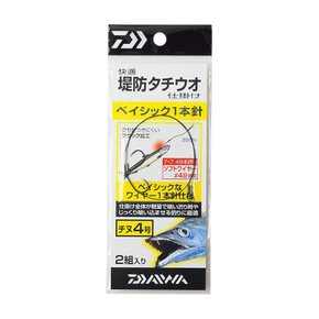 다이와 DAIWA 쾌적 제방 갈치 장치 1개 바늘 치누 4호 685214