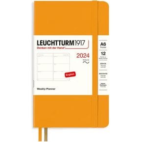 독일 불렛저널 로이텀 2024 다이어리 LEUCHTTURM1917 367676 Weekly Diary Softcover Pocket A6