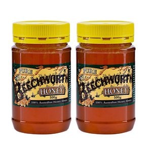 비치워스 퓨어 호주산 꿀 허니 Beechworth 100% Pure Australian Honey Jar 500g 2개