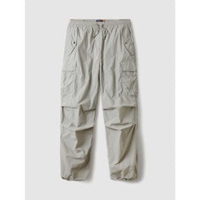 Wide Nylon Cargo Pants_WHTAE2411U