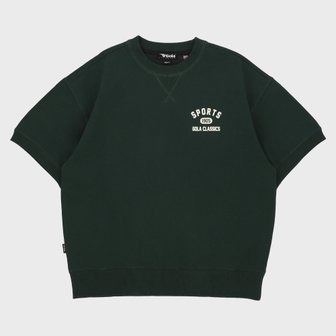 원더플레이스 CLASSIC GRAPHIC SWEATSHIRTS [DEEP GREEN]