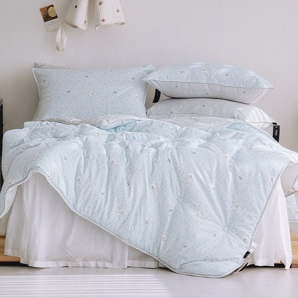 마인 리본숑숑 마이크로 모달 차렵이불 풀세트 Q