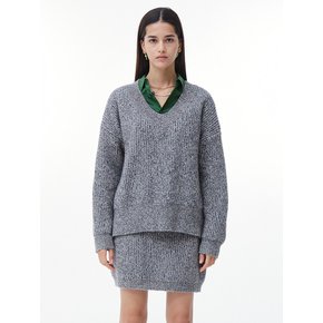 Lumina Bucket Sweater (Charcoal Melange)