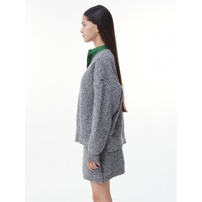 Lumina Bucket Sweater (Charcoal Melange)