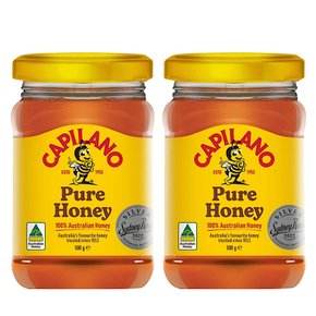 카필라노 퓨어 호주산 꿀 Capilano 100% Pure Australian Honey Jar 500g 2개