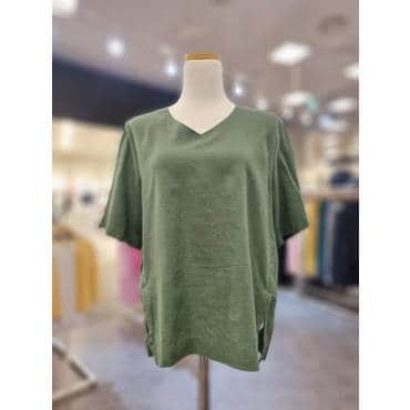 UNIT 린넨블라우스 UFI2-WVN22AN