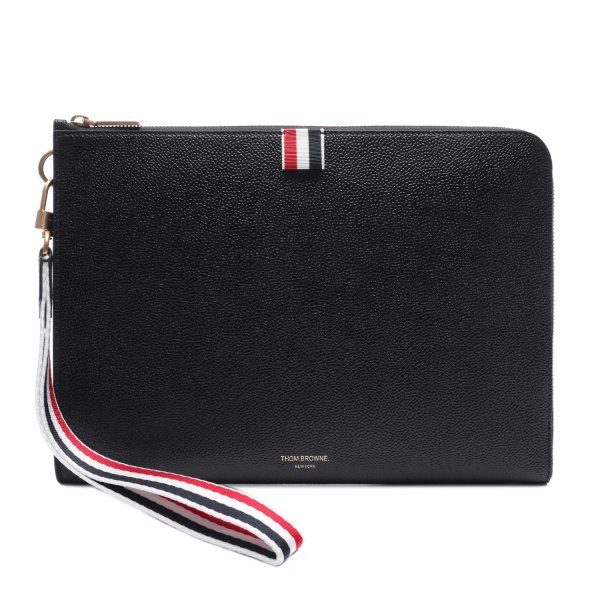 [부산점] 26SS 남성 RWB 스트랩 미디엄 클러치백 (MAC083A 00198 001 26S)