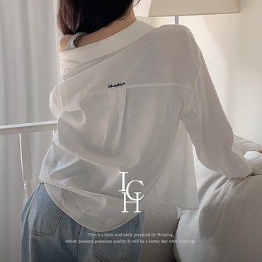 핫핑 [ICH] 매그널 썸머 오버핏 텐셀 린넨 셔츠 P000CQJF