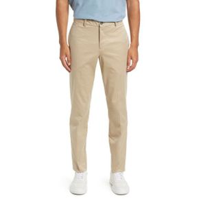 4089017 Berle Charleston Khakis Flat Front Stretch Twill Pants