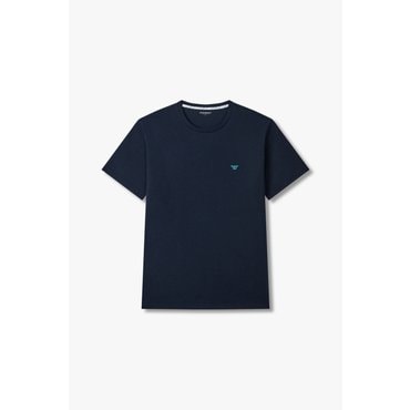 EMPORIO ARMANI 남성 미니 이글 로고 라운지 티셔츠  (0815134018)
