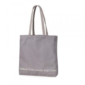 폰다시온 루이비통 FONDATION 미술관 한정 LOUIS VUITTON 캔버스 토트백 그레이계 멀티